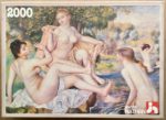 Image of the puzzle 2000, Nathan, The Bathers, Renoir, Complete, Picture of the box