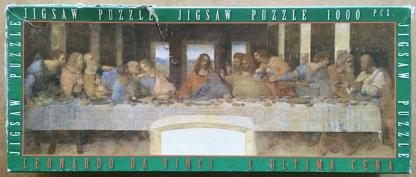 Image of the puzzle 1000, Impronte Edizioni, The Last Supper, Leonado da Vinci, Complete, Picture of the box