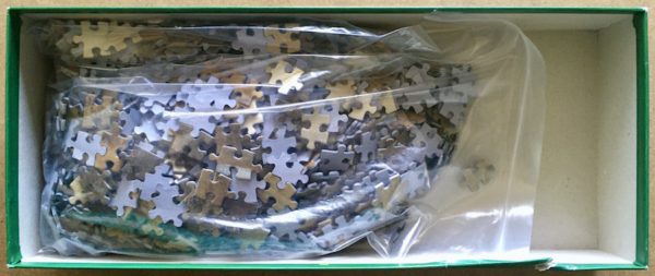 Image of the puzzle 1000, Impronte Edizioni, The Last Supper, Leonado da Vinci, Complete, Picture of the bag