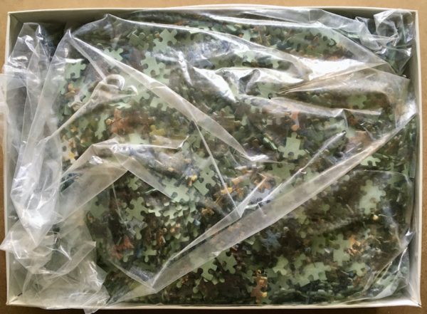 Image of the puzzle 6000, Nathan, Mist, Reinhold Kirsch, Complete, Picture of the bag