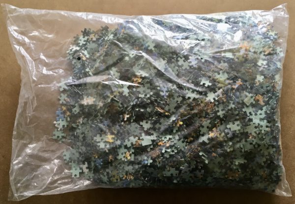 Image of the puzzle 6000, Nathan, Mist, Reinhold Kirsch, Complete, Picture of the bag