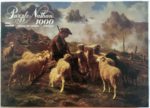Image of the puzzle 1000, Nathan, Shepherd in The Pyrenees, by Rosa Bonheur, Complete, Picture of the box