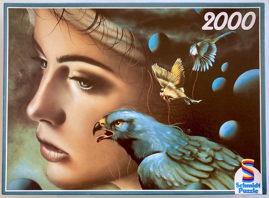 2000, Schmidt, Loneliness, Luc Genot, Sealed Bag, 2021-05-15 Image of the puzzle 2000, Schmidt, Loneliness, Luc Genot, Sealed Bag, Picture of the box