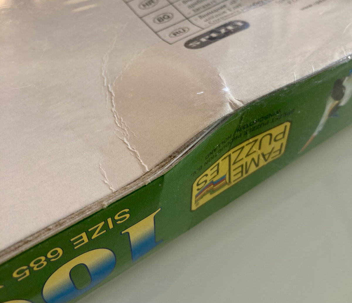 Image of the puzzle 1000, Fame, Nature Jungle, Factory Sealed, Detail of the box