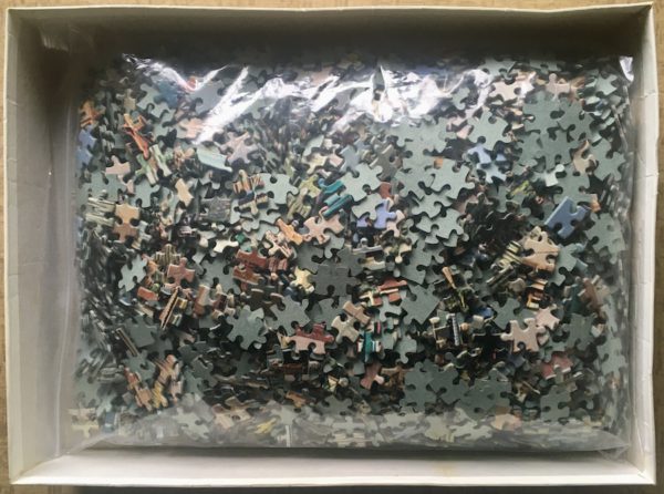Image of the puzzle 3000, Educa, Villefranche, Côte d'Azur, Incomplete, Picture of the bag