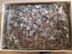 Image of the puzzle 5000, Ravensburger, A Village on the River, Jan Brueghel, Sealed Bag, Picture of the bag
