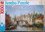 Image of the puzzle 1000, Jumbo, Brugge, Belgium, Complete, Picture of the box