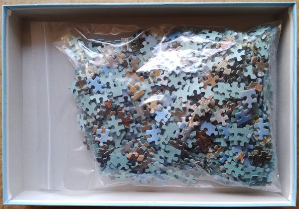 Image of the puzzle 1000, Jumbo, Brugge, Belgium, Complete, Picture of the bag