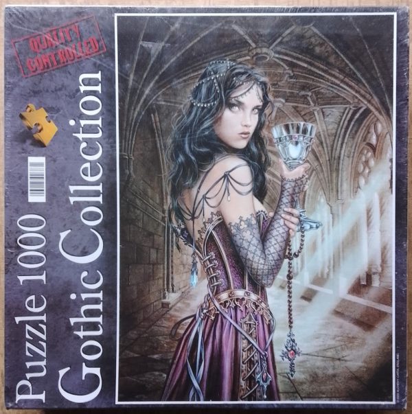 Image of the puzzle 1000, Clementoni, The Name of the Rose, Factory Sealed, Picture of the box