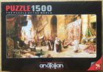 Image of the puzzle 1000, Anatolian, Carpet Bazaar, Charles Robertson, Factory Sealed, Picture of the box