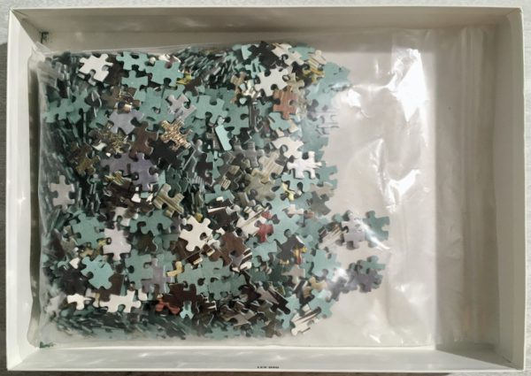 Image of the puzzle 1000, Nathan, Dream Boat, Joaquim Kinkelin, Complete, Picture of the bag