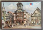 Image of the puzzle 500, MB, Heppenheim an der Bergstraße, Rathausplatz, Complete, Picture of the box
