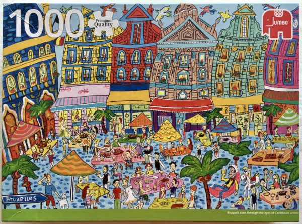 Image of the puzzle 1000, Jumbo, Grand Place, Brussels, Complete, Picture of the box