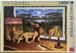 Image of the puzzle 1000, Jumbo, No Boundaries, Bo Newell, Complete, Picture of the box