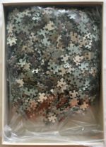 Image of the puzzle 1500, Ravensburger, The Artists Model, David Hamilton, Complete, Picture of the bag