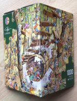 Image of the puzzle 1000, Heye, Climbing, Giuseppe Calligaro, Complete, Picture of the box