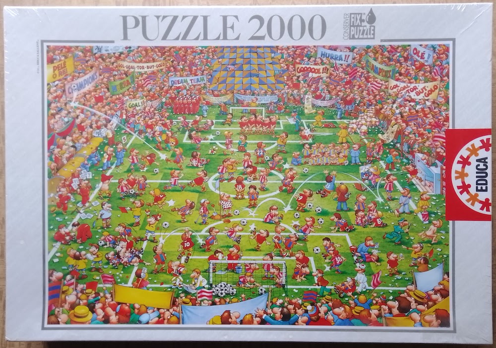 Puzzle futbol cheap