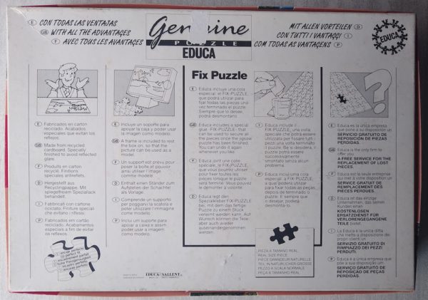 Image of the puzzle 1500, Educa, Spiez, Switzerland, Sealed Bag, Picture of the base