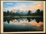 Image of the puzzle 4000, MB, Reflections, David Muench, Sealed Bag, Picture of the box