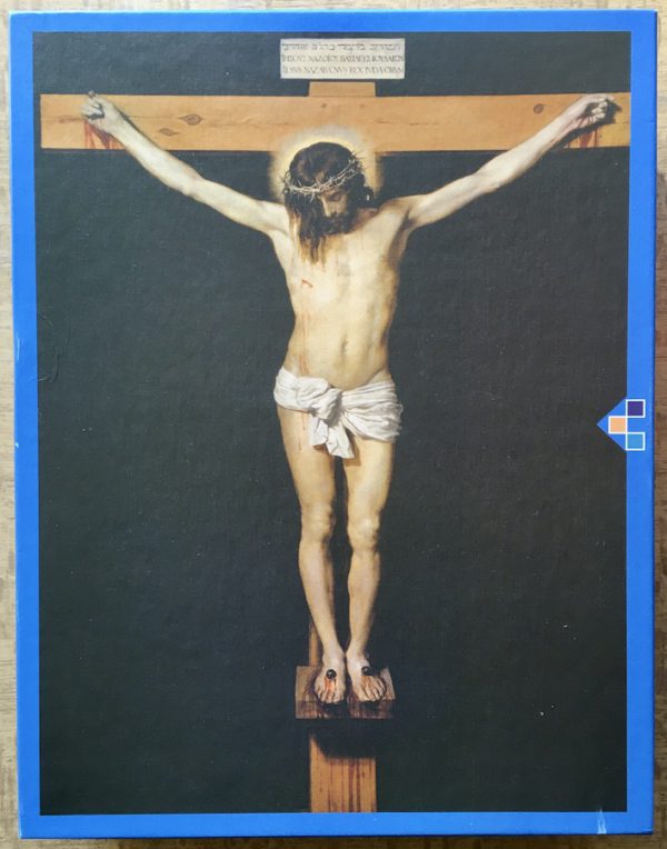 Image of the puzzle 1000, Impronte Edizioni, The Crucified Christ, Diego Velázquez, Sealed Bag, Picture of the box