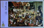 Image of the puzzle 2000, Grafika, The Fight between Carnival and Lent, Pieter Bruegel the Elder, Complete, Picture of the box