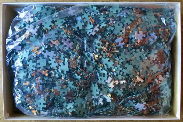 Image of the puzzle 3332, F.X. Schmid, Neuschwanstein Castle, Complete, Picture of the bag