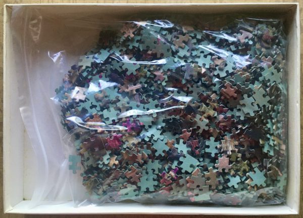 Image of the puzzle 1500, Nathan, Still Life, Lumière Brothers, Complete, Picture of the bag