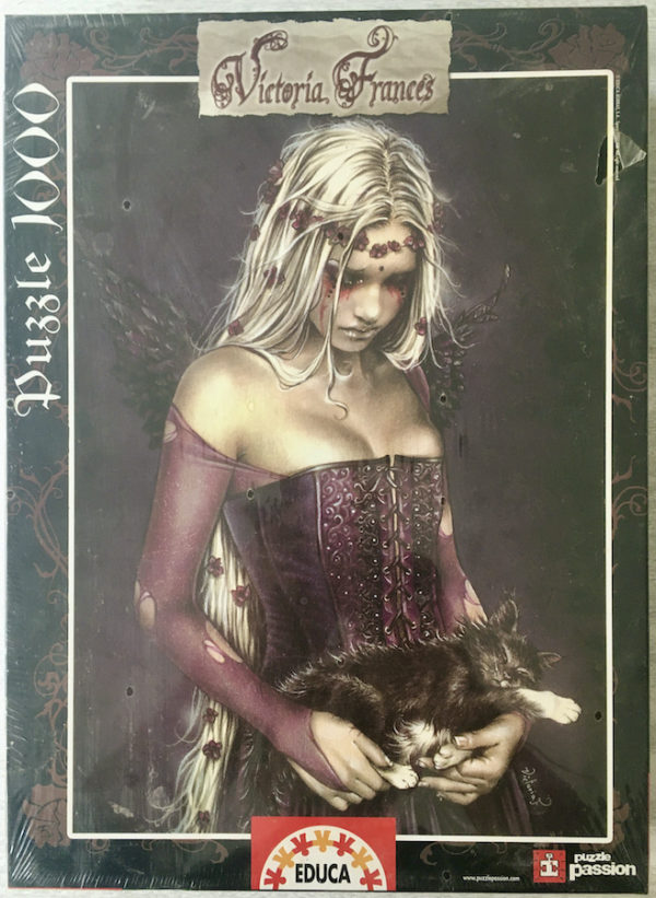 Image of the puzzle 1000, Educa, Angel of Death, Victoria Francés, Factory Sealed