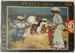 Image of the puzzle 1500, Educa, The Beach, by Charles Hoffbauer, Factory Sealed