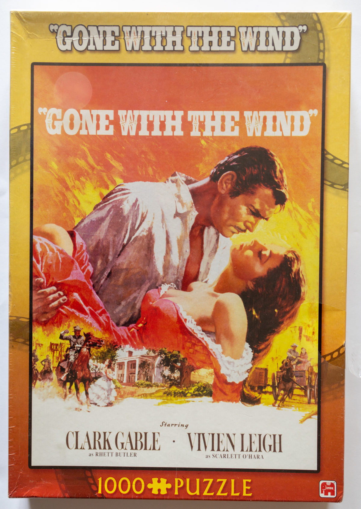 Image of the puzzle 1000, Jumbo, Gone with the Wind, Factory Sealed