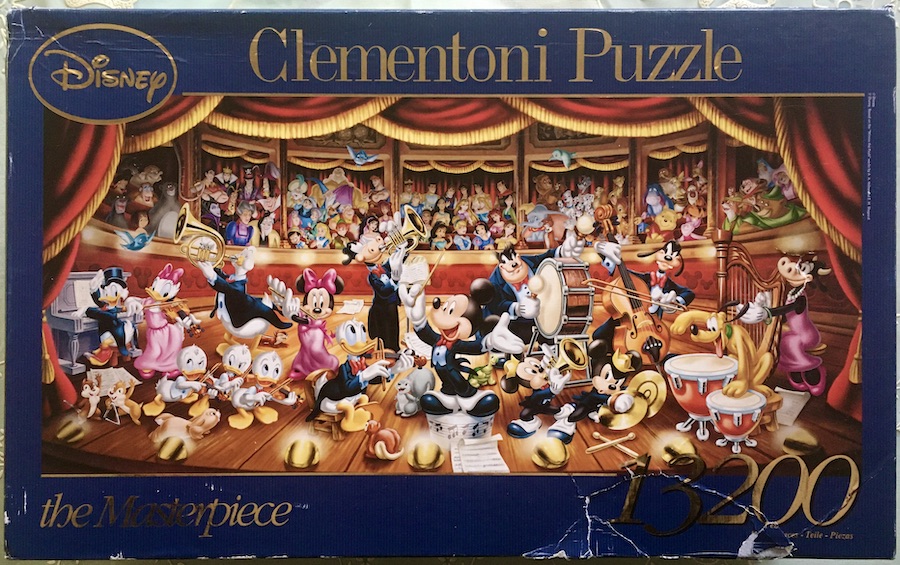 Intact koolstof exotisch 13200, Clementoni, Disney Orchestra - Rare Puzzles