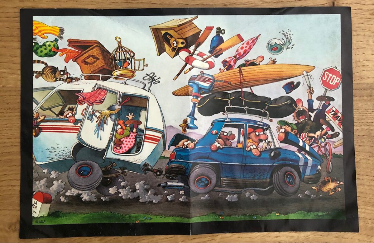 Image of the puzzle 750, Heye, Bon Voyage, Jean-Jacques Loup, Complete, Picture of the poster