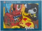 Image of the puzzle 1000, Heye, Treehouse, Nathan Jurevicius, Factory Sealed, Picture of the box