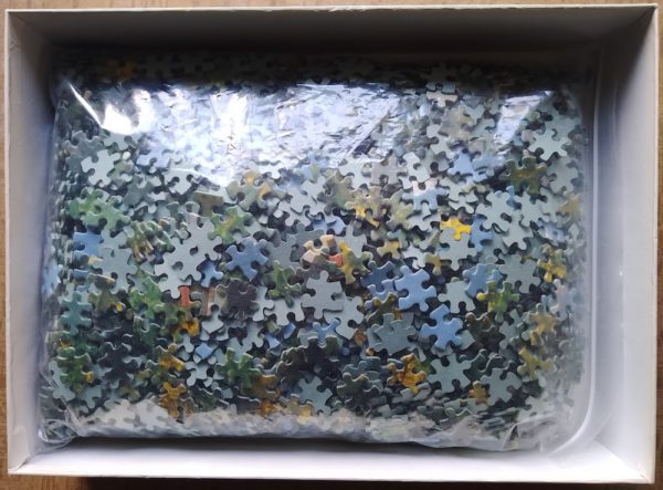 Image of the puzzle 3000, MB, Berchtesgaden with Watzmann, Germany, Complete, Picture of the bag