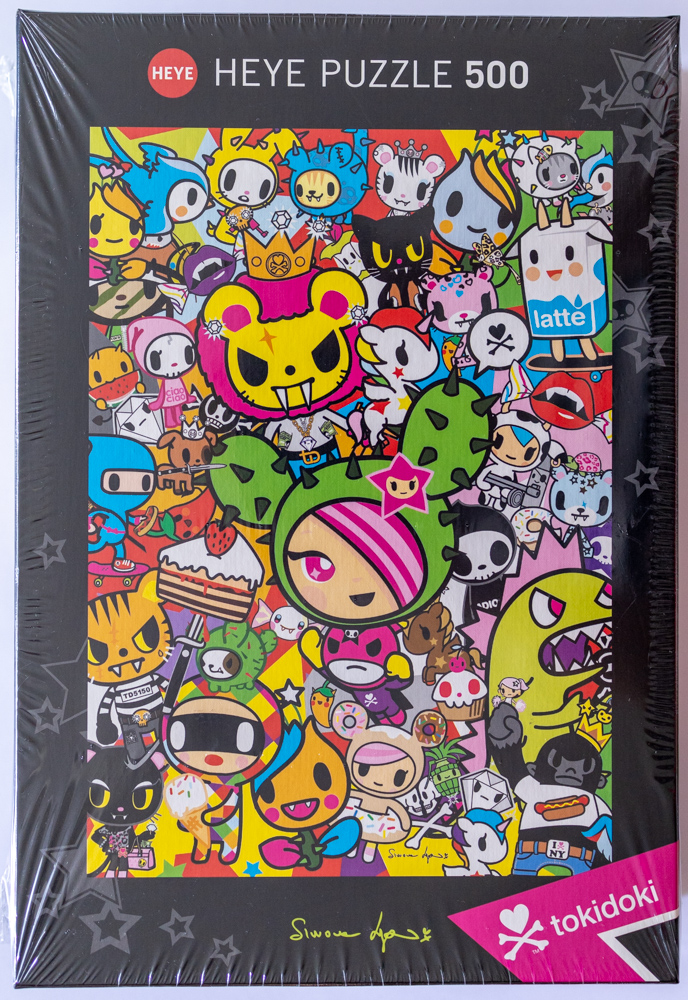 500, Heye, All-Stars, Simone Legno, Factory Sealed, Listed by Maya Image of the puzzle 500, Heye, All-Stars, Simone Legno, Factory Sealed