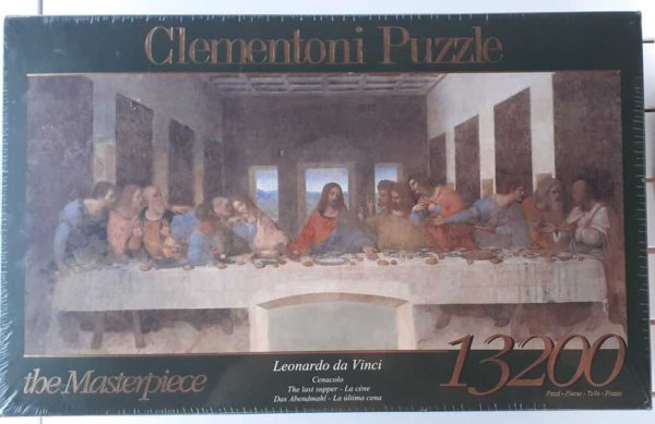 Clementoni Museum da Vinci The Last Supper  Quality Jigsaw Puzzle 1000 Pieces 