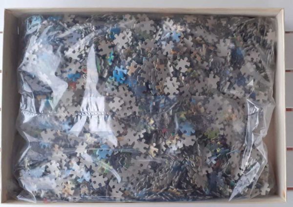 Image of the puzzle 4000, Clementoni, Engandine, Switzerland, Sealed Bag, Picture of the bag