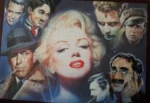 Image of the puzzle 1000, Schmidt, Marilyn Monroe and Friends, by Renato Casaro, Picture of the puzzle
