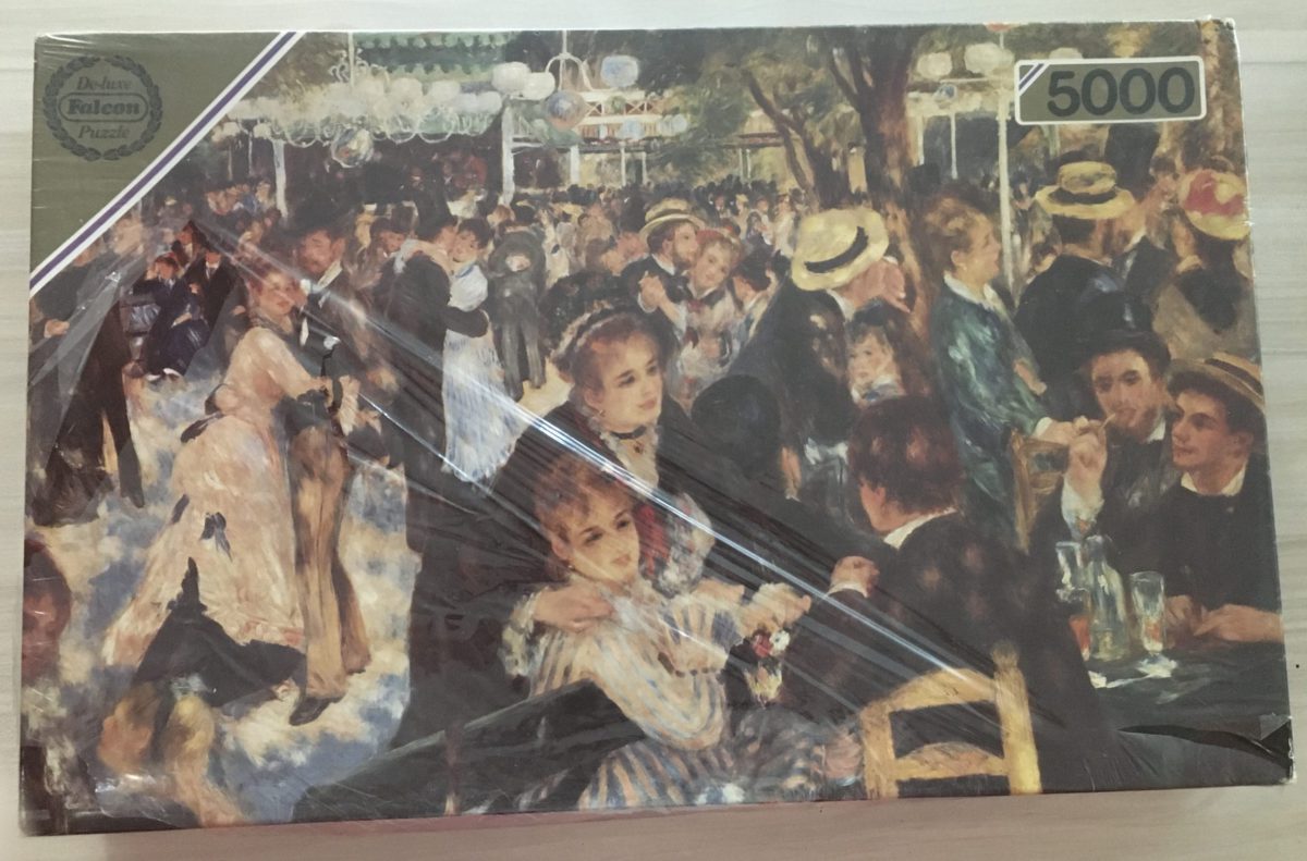 Image of the puzzle 5000, Falcon, Le Moulin de la Galette, Pierre-Auguste Renoir, Factory Sealed, Picture of the box