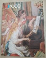 Image of the puzzle 1000, MB, Young Girls at the Piano, by Renoir, Complete, Picture of the box