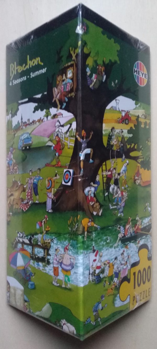 HEYE Puzzle パズル tennis match  Blachon Blachon Tennis Match 750 piece puzzle by Heye Complete | eBay