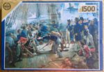 Image of the puzzle 1500, Falcon, The Hero of Trafalgar, by William Heysham Overend, Picture of the box