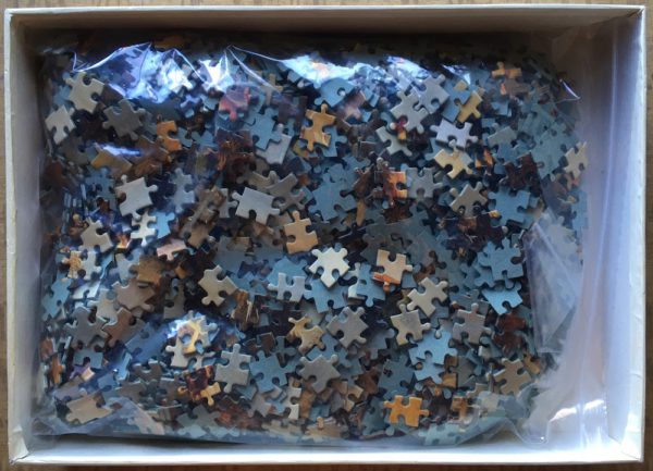 Image of the puzzle 2000, Nathan, Napoleon at Austerlitz, by Jean-François Lejeune, Complete, Picture of the bag