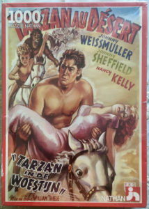 Image of the puzzle 1000, Nathan, Tarzans Desert Mystery, Factory Sealed, Picture of the box