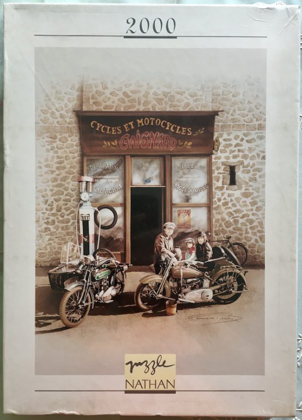 Image of the puzzle 2000, Nathan, Gaignard, 1928, by François Bruère, Factory Sealed