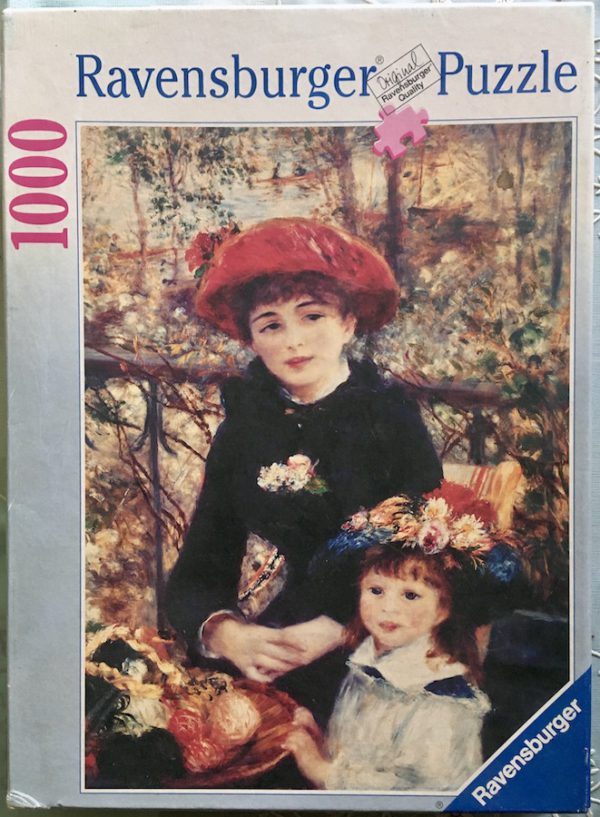 Image of the puzzle 1000, Ravensburger, On the Terrace, by Pierre-Auguste Renoir, Complete, Picture of the box