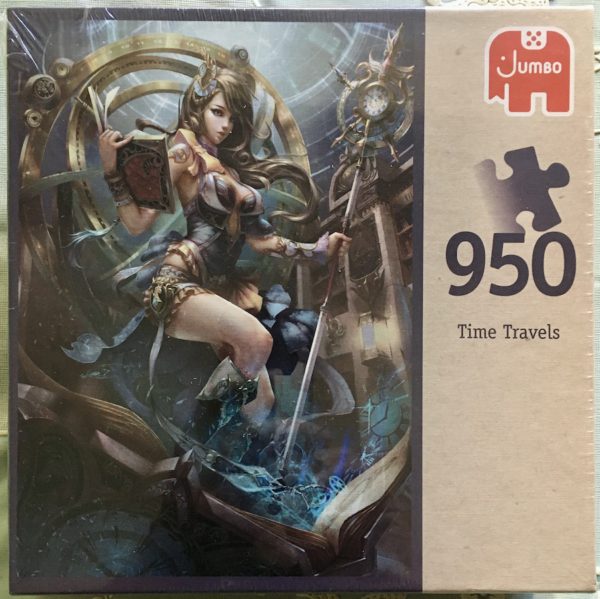 Image of the puzzle 950, Jumbo, Time Travels, Yu Cheng Hong, Factory Sealed