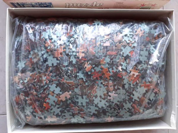 Image of the puzzle 5000, Educa, Art Studio, Rubens' House, Willem van Haecht, Sealed Bag, Picture of the bag