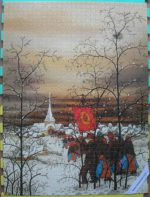 Image of the puzzle procession-1500, International Team, Procession, by Ivan Lacković Croata, Picture of the puzzle