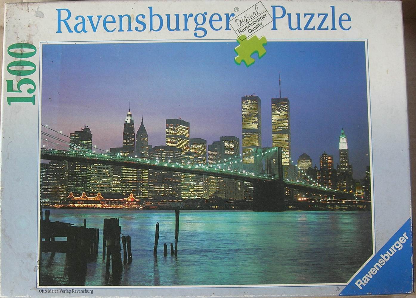 financiën Ondoorzichtig Uitgaand 1500, Ravensburger, New York by Night - Rare Puzzles